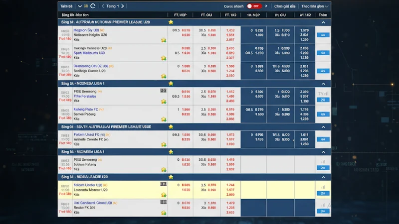 Tỷ Lệ Kèo Bóng Đá Tại 8xbet– Cập Nhật Chuẩn Xác, Dễ Hiểu Nâng Cao Kỹ Năng Phân Tích Tỷ Lệ Kèo Bóng Đá Tại 8xbet
